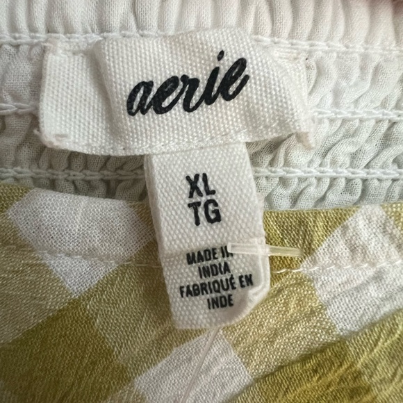 Aerie NWT Gingham Cropped Tank - Picture 5 of 7